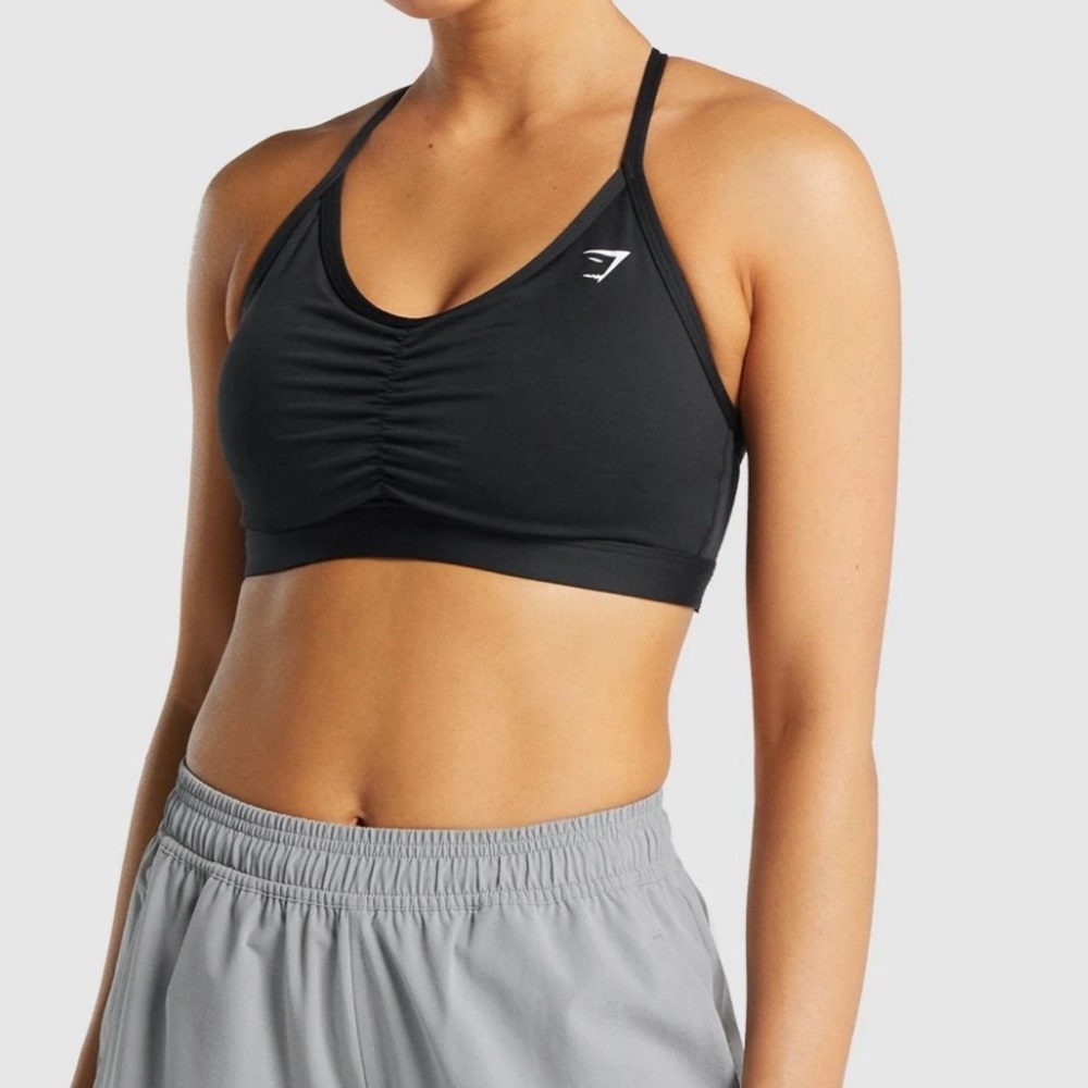 Gymshark ruched sports bra